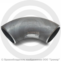 Отвод П90 273х22 (Ду-250) стальной (Ст.20) 90 градусов ГОСТ 17375