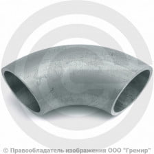 Отвод 273х6 (Ду-250) оцинкованный 90 градусов