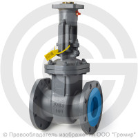 Задвижка стальная фланцевая под электропривод Ду-80 Ру-16 L=210мм (Т<200°С) 30с941нж Китай