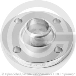 Фланец воротниковый нержавеющий 32-40-11-1-B-10х17н13м2т-IV ГОСТ 33259-15
