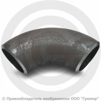 Отвод П90 377х14 (Ду-350) 09Г2С 90 градусов ГОСТ 30753