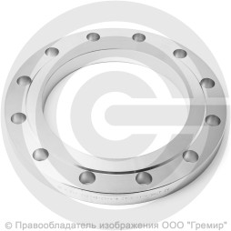 Фланец плоский нержавеющий 300-10-01-1-B-10х17н13м2т-IV ГОСТ 33259-15