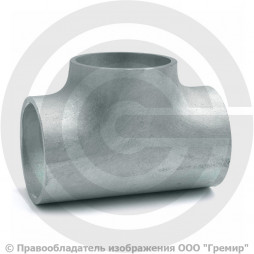 Тройник 48,3х2,6-42,4х3,2 (Ду 40-32) оцинкованный переходной исп.1 ГОСТ 17376