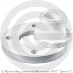 Фланец PP-R белый Дн 110 мм с буртом RTP (РосТурПласт)