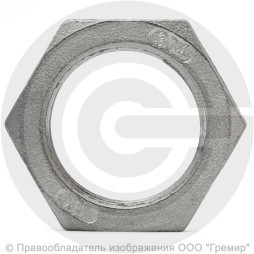 Контргайка нержавеющая AISI 304 6-ти гранная ВР-ВP Ду-6 (1/8")