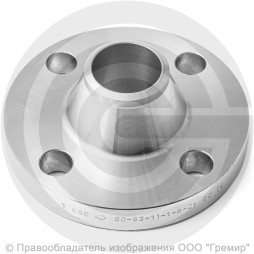 Фланец воротниковый стальной 15-63-11-1-B-Ст.20-IV ГОСТ 33259-15