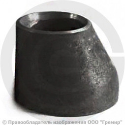 Переход ПЭ 45х5-38х5 (Ду 40-32) стальной (Ст.20) эксцентрический ГОСТ 17378
