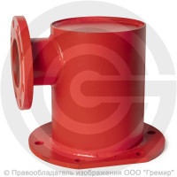 Подставка пожарная односторонняя фланцевая ППОФ стальная Ду-250 Ру-16 КЗСД Подставка пожарная односторонняя фланцевая ППОФ стальная Ду-250 Ру-16 КЗСД