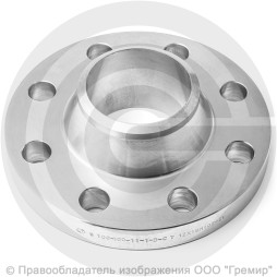 Фланец воротниковый нержавеющий 125-100-11-1-B-12х18н10т-IV ГОСТ 33259-15