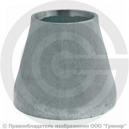 Переход 114х12-76х10 (Ду 100-65) оцинкованный концентрический ГОСТ 17378