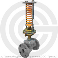 Регулятор давления прямого действия НЗ "до себя" чугунный фланцевый Ду-80 Ру-16 Kvy=100м3/ч 0,3-1,2 МПа Энерготехномаш УРРД-НЗ-РД