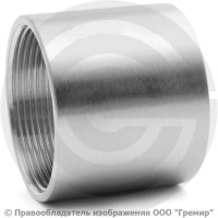 Муфта нержавеющая AISI 316 равнопроходная Ду-32 (1 1/4")