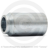 Бобышка стальная оцинкованная для термометра, манометра и датчика давления вварная прямое М20х1,5 L=55мм ВР (ВН) БП-05 Багория Бобышка стальная оцинкованная для термометра, манометра и датчика давления вварная прямое М20х1,5 L=55мм ВР (ВН) БП-05 Багория