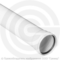 Труба PP-M с раструбом бесшумная белая Дн 160 безнапорная L=0,5м в/к RTP (РосТурПласт) Труба PP-M с раструбом бесшумная белая Дн 160 безнапорная L=0,5м в/к RTP (РосТурПласт)