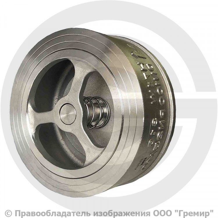 Клапан обратный нержавеющий Ду-25 Ру-25 D71-H71W-16/25 ABRA ...