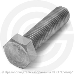 Болт нержавеющий A2 М16х100 DIN 933